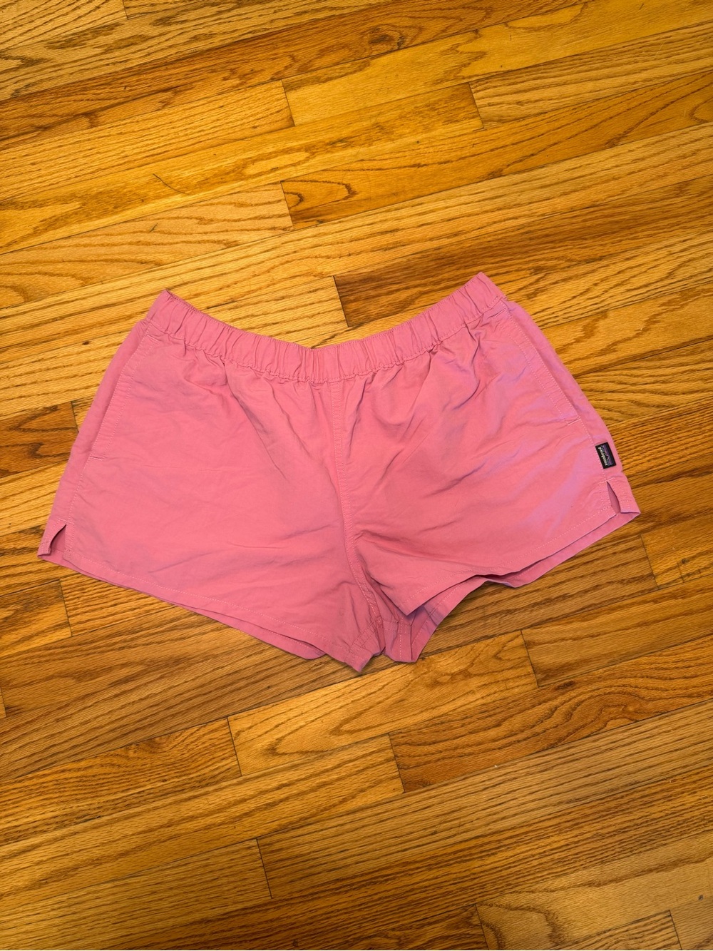 Patagonia Pink Athletic Elastic Waist Shorts